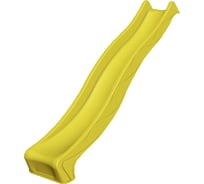 Пластиковая горка Kampfer, высота 1.5 м, длина 3 м, желтый K00128001 19891474