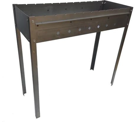 Разборный мангал Петромаш 80x30x80 см, сталь 1.5 мм 01976