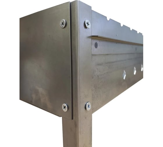 Разборный мангал Петромаш 80x30x80 см, сталь 1.5 мм 01976