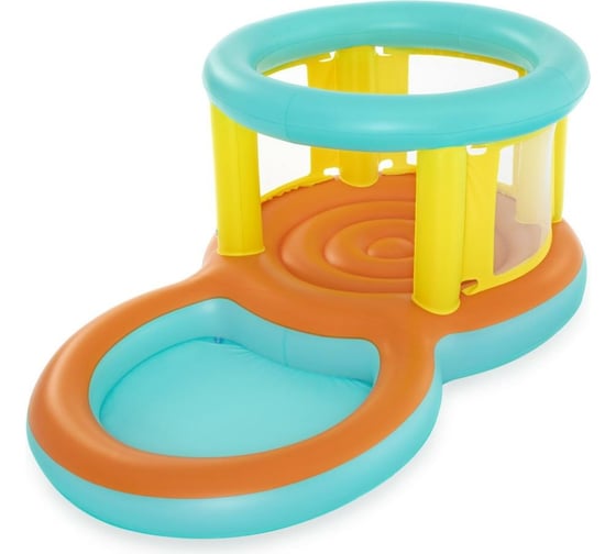 Игровой бассейн с батутом Bestway Джамптория 239x142x102 см, 70 л, 3-6 лет 52385 BW 1