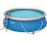 Бассейн Bestway Fast Set 457x122 см, 13807 л, фильтр-насос 3028 л/ч, лестница 57289 BW 1