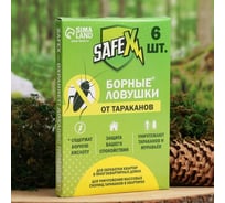 Ловушка от тараканов Safex 6 шт. 6851927
