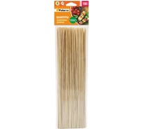 Шампуры для шашлыка PATERRA бамбук, 100 шт., 3х300 мм 401-955