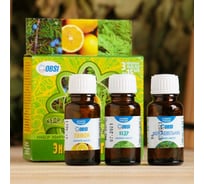 Набор эфирных масел СИМАЛЕНД ЭНЕРГИЯ и ТОНУС 3x15 мл 7122237