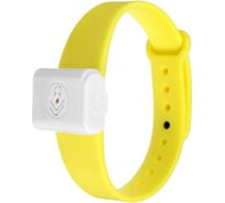 Наручный ультразвуковой отпугиватель комаров LUAZON LRI-01 8 м², LR-44, желтый 5393273