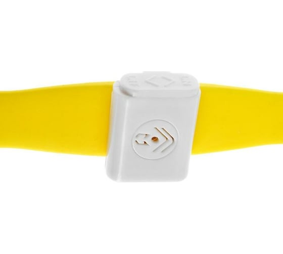 Наручный ультразвуковой отпугиватель комаров LUAZON LRI-01 8 м², LR-44, желтый 5393273