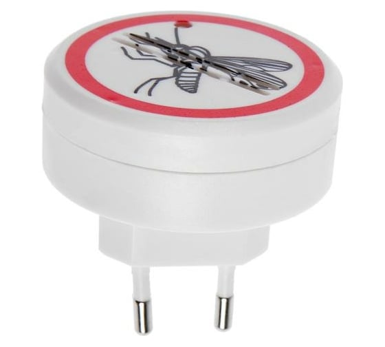 Ультразвуковой отпугиватель комаров LUAZON LRI-22 30 м², 220 В, белый 5393270 1