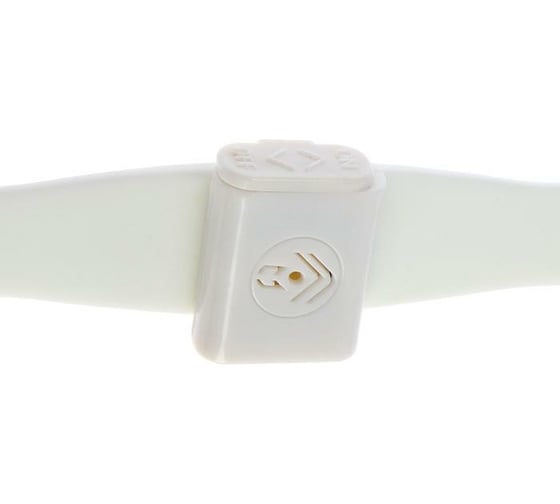 Наручный ультразвуковой отпугиватель комаров LUAZON LRI-01 8 м², LR-44, белый 5393272
