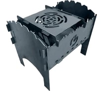 Мангал сборный с подставкой ТехноАгрегат (ключ), без покраски 2бп