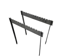 Мангал складной туристический ТехноАгрегат, 40×40 см, без покраски 1бп