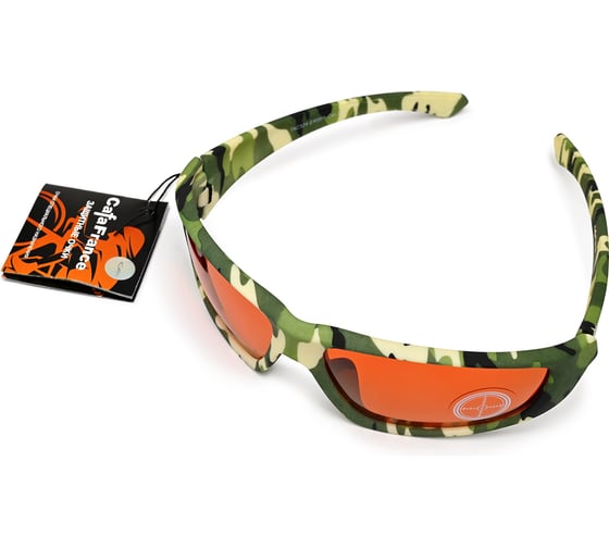 Очки защитные тактические поляризационные CF с красной линзой TAC324