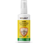 Крем от комаров для взрослых и детей WALNUT 100 мл, WLN0791