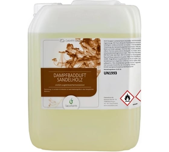Аромат для саун Lacoform Сандаловое дерево 25кг 1517125