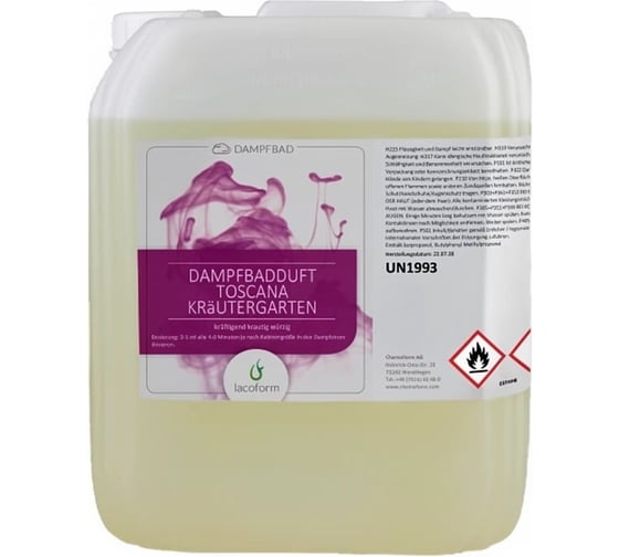 Аромат для парных Lacoform Тосканские травы 25кг 1498025