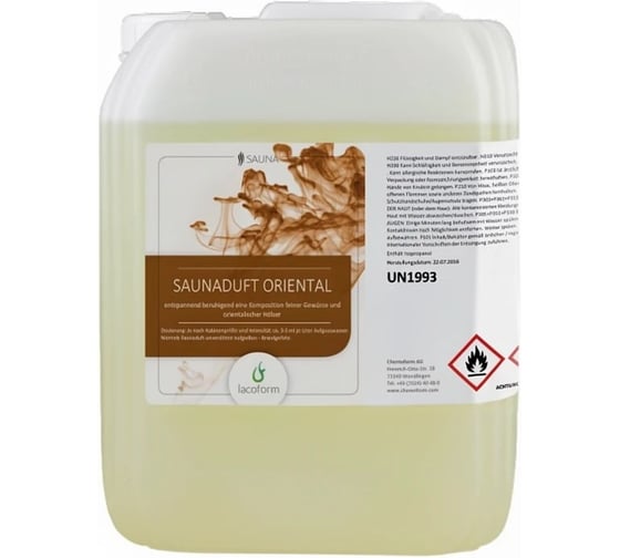 Аромат для саун Lacoform Восточный 25кг 1465125