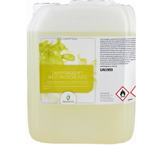 Аромат для саун Lacoform Индийская роза 25кг 1512125