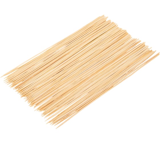 Шпажки-шампуры для шашлыка бамбуковые BOOMHOUSE 300 мм, 100 штук 701960