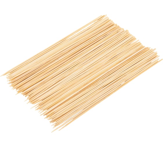 Шпажки-шампуры для шашлыка бамбуковые BOOMHOUSE 250 мм, 100 штук 701959