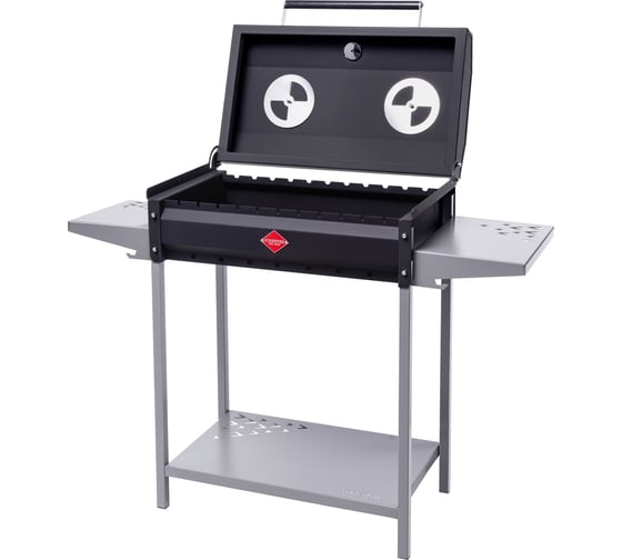 Forester Мангал дачный с крышкй, термометром и двумя съемными боковыми полками BQ-723