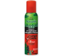 Аэрозоль от комаров, клещей и мошки Gardex Naturin Супер Сила New, 150 мл N008
