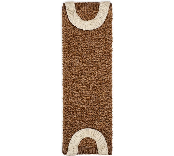 Мочалка длинная с ручками двусторонняя VIVAL К103 КРАПИВА, торговая марка 16372