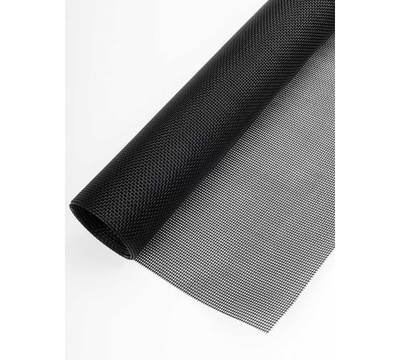 Москитная сетка KOMFORT москитные системы АнтиКОТ полотно черное 1600х800мм МСК8160