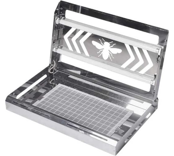 Антимоскитная лампа ловушка от насекомых ПРОТОН инсектицидная, с клейкой поверхностью, ультрафиолетовая Охотник SSO-220/40-UVA.D-05