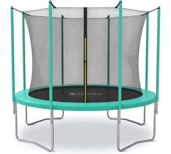 Батут с защитной сеткой Perfetto sport ACTIVITY GRID INSIDE 12 диаметр 3,7 м зелёный СГ000006588