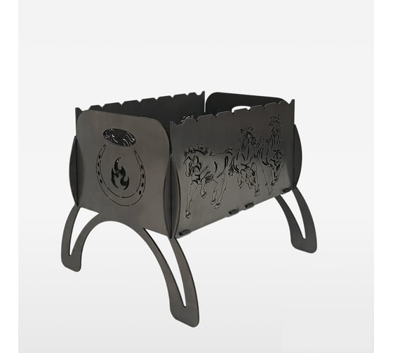 Мангал LUGGES Тройка малый MNG06