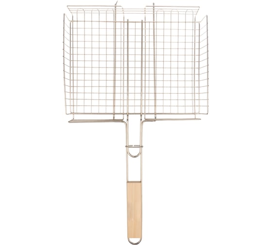 Решетка для барбекю и гриля СОКОЛ глубокая, средняя, 34x26 см 62-0025