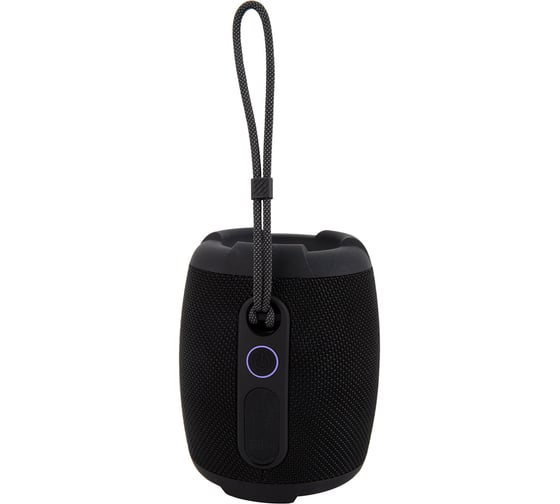 Колонка портативная влагозащищенная Kaigo BT10T, 10 Вт, Bluetooth, USB, Micro SD, AUX, RGB, TWS, IPX7, черная 514224