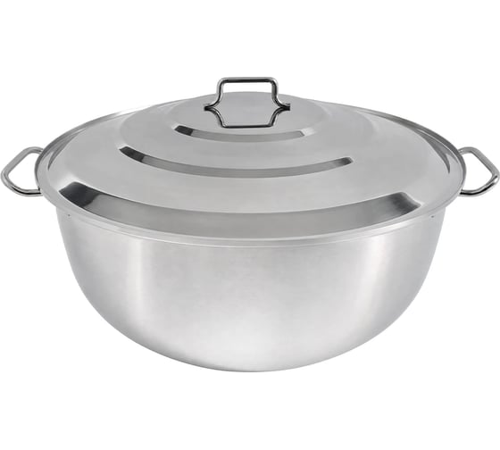 Стальной казан SAMGRUPP 166 л 90x30 см с крышкой SAMT-113119030