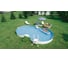 Каркасный сборный бассейн восьмерка 39 м³ Эксклюзив SUMMER fun 725x460x150 см в комплекте 4501010518EB/501010518VS 1