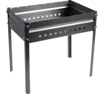 Мангал без шампуров СИМАЛЕНД с ребрами жесткости, толщина 1.5 мм 4223953