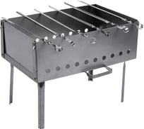 Мангал-дипломат с шампурами СИМАЛЕНД №1 сталь 1.5 мм, в сумке 4223956