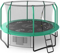 Батут UNIXline SUPREME GAME 12 ft green TRUSUG12GR