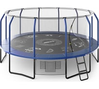 Батут UNIXline SUPREME GAME 16 ft blue TRUSUG16BL