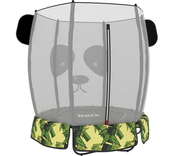 Батут UNIXline 4.6 ft PANDA 140 см TR46PAN