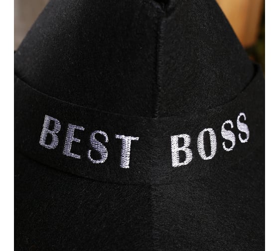 Банная шапка Добропаровъ Best Boss экофетр 4838161
