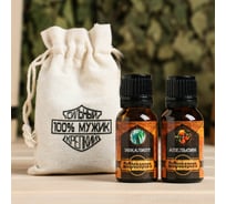 Набор эфирных масел Добропаровъ 100% мужик эвкалипт, апельсин, 2 шт., 17 мл 7572879