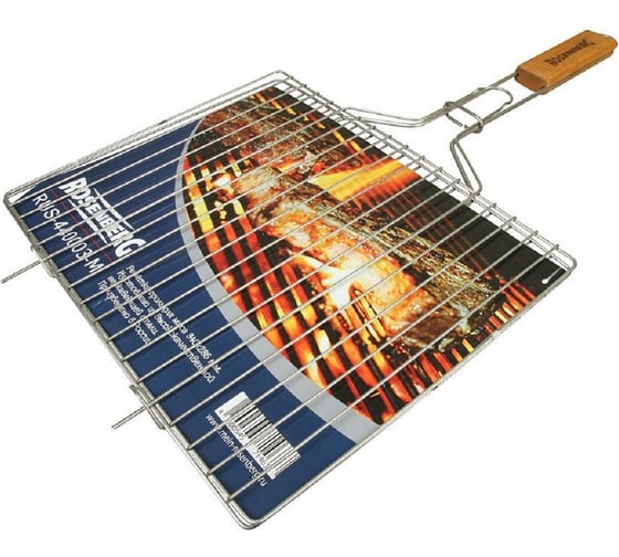 Решётка-гриль для мяса Rosenberg средняя, 34x28.6 см RUS-440007-M 1