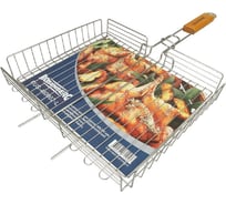 Универсальная решётка-гриль Rosenberg большая, 39x33 cм RUS-440006-L