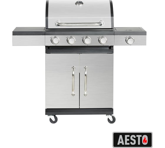 Гриль газовый с 4 горелками Aesto 11106