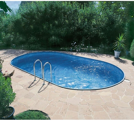Бассейн сборный овальный SUMMER fun Эксклюзив 737х360х150 см EB SummerFun в комплекте 4501010259EB/501010259VS