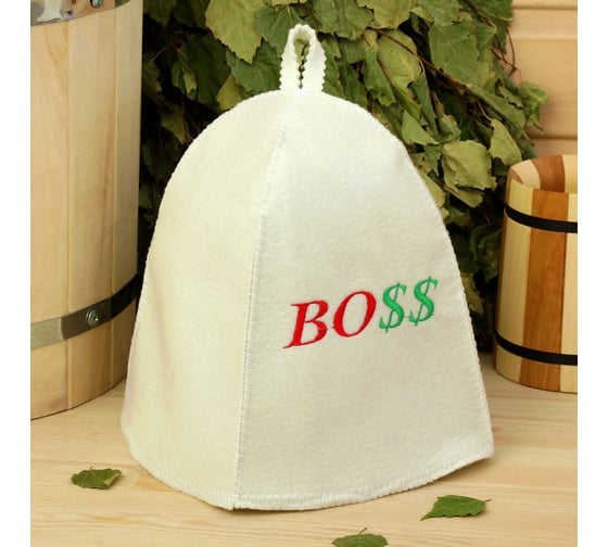 Шапка для бани Добропаровъ БОSS 1398436