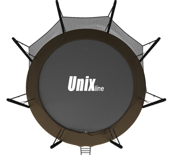 Батут UNIXline Black&Brown 12 ft inside TRUBB12IN