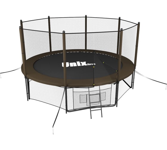 Батут UNIXline Black&Brown 10 ft outside TRUBB10OUT