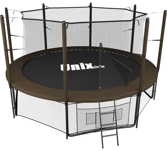 Батут UNIXline Black&Brown 10 ft inside TRUBB10IN