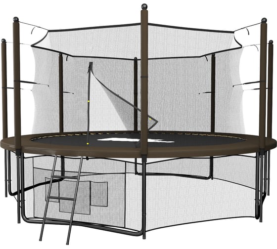 Батут UNIXline Black&Brown 10 ft inside TRUBB10IN