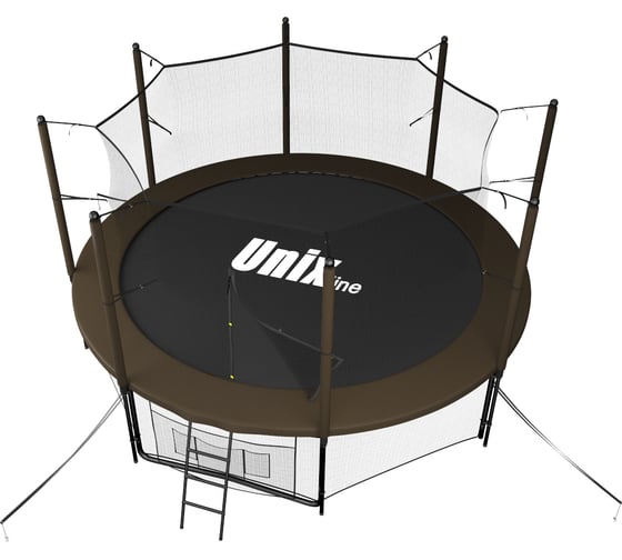 Батут UNIXline Black&Brown 10 ft inside TRUBB10IN